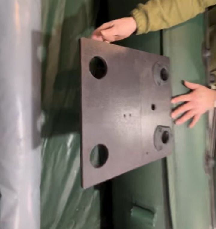 table made of waterproof plywood for the echo sounder 1